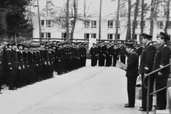 Abteilungsmusterung im Objekt Schwarzenpfost  Bild: Kurt Stippkugel