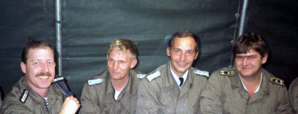 Von Links: Gerd Höne, Bernd Roesner †, Frank Hösel †, … Altmann